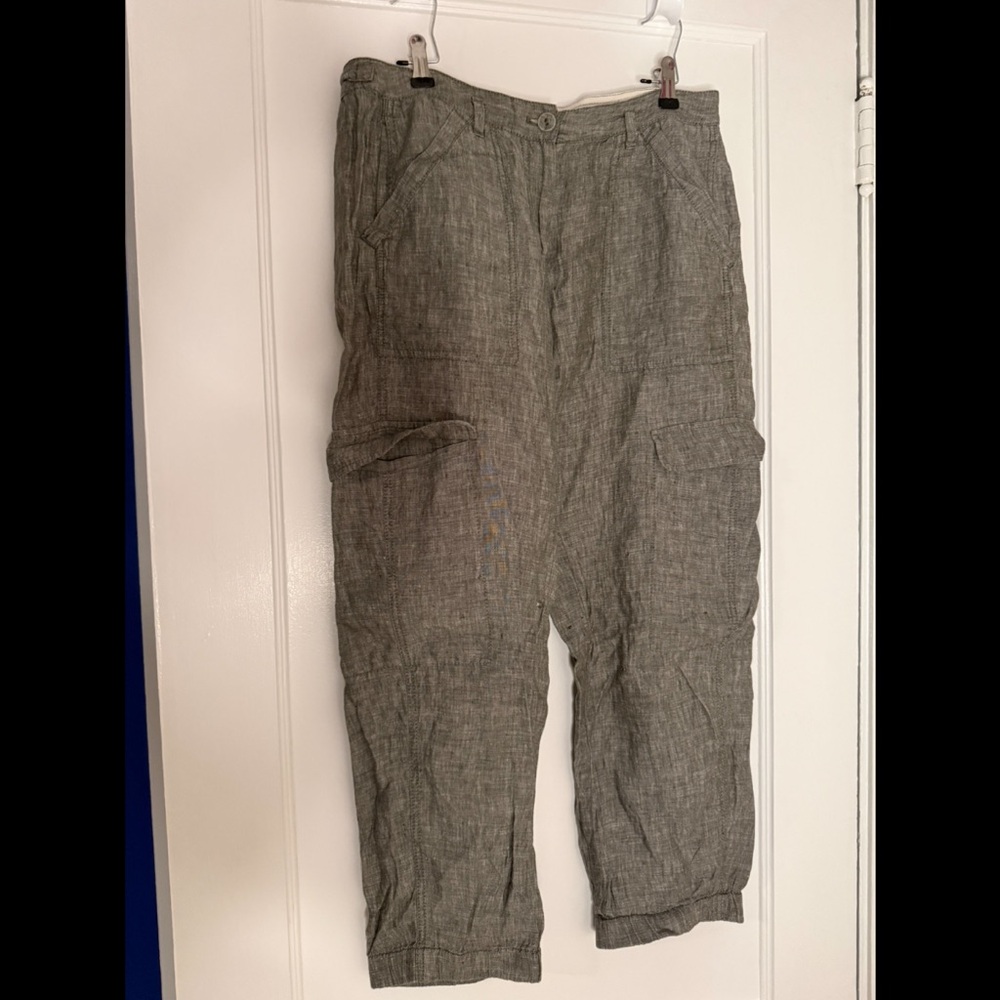 Women's Gray Casual Pants